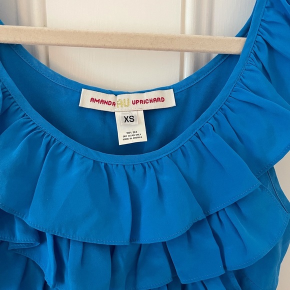 AMANDA UPRICHARD SILK DRESS - Picture 2 of 2